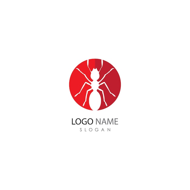 Ant Logo template vector illustration