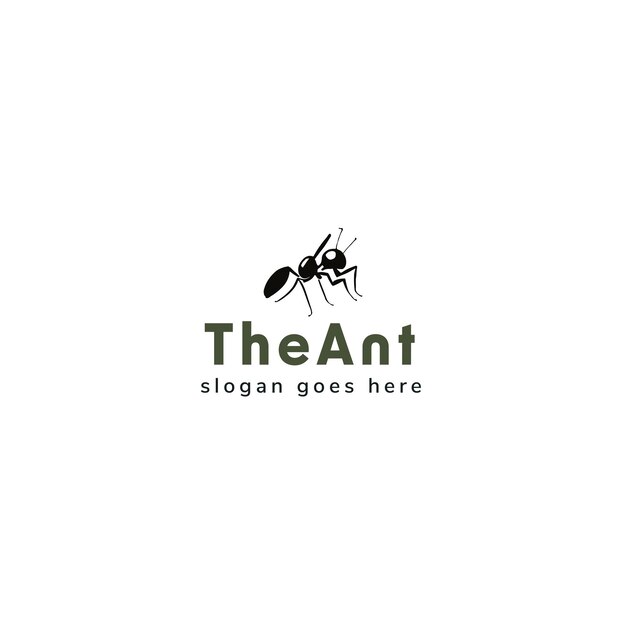 Ant Vector Logo Design