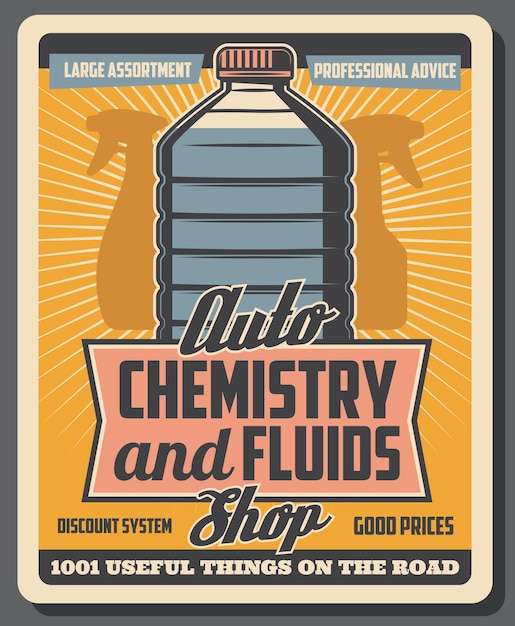 Vector antifreeze auto chemistry and fluids