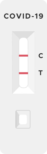 Antigen detection kit (ATK) with positive