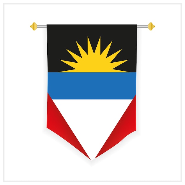 Antigua Wall Flag and Antigua Wall Hanging Flag Design