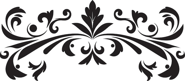 Antiquity in Abundance Stylish Emblem with Monochrome European Border Baroque Beauty Vintage Europe