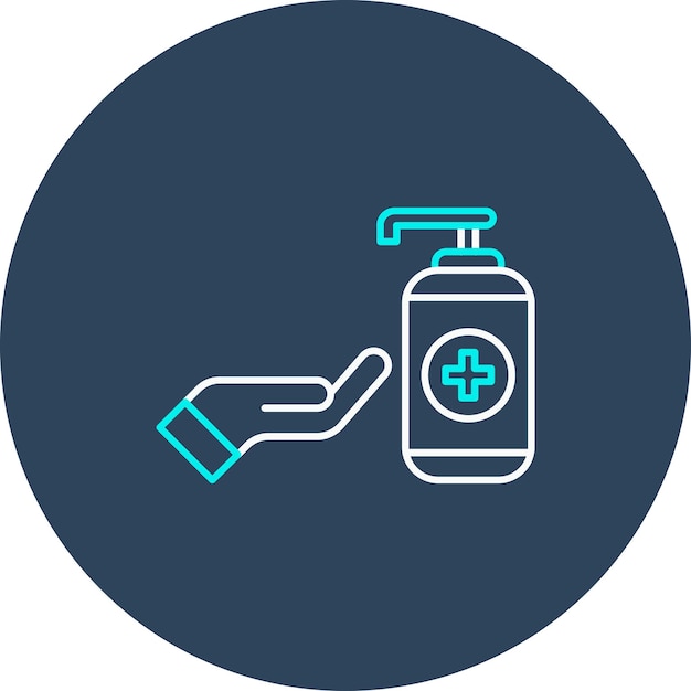 Antiseptic vector icon Can be used for Pharmacy iconset