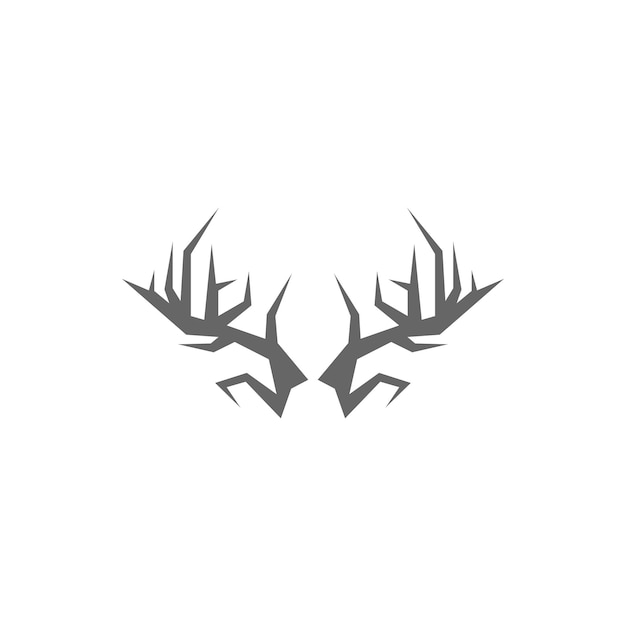 Antler logo icon design illustration