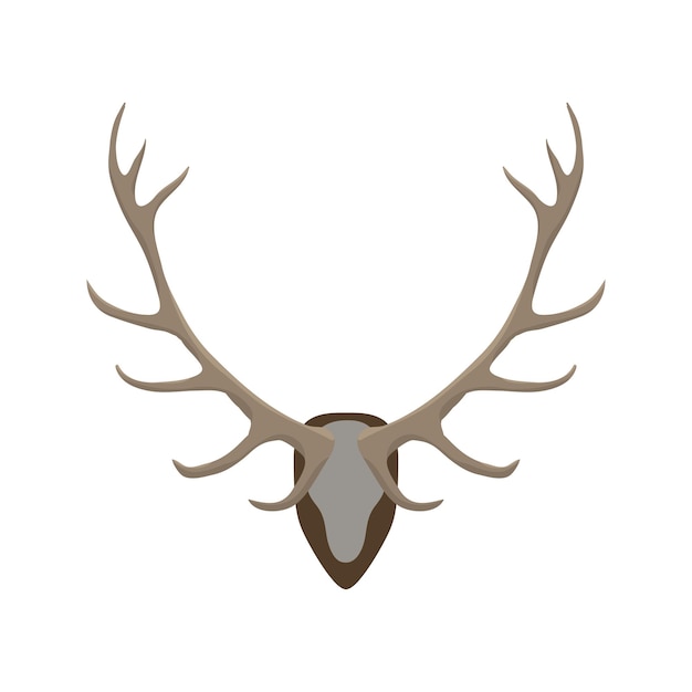 Antlers vector illustration