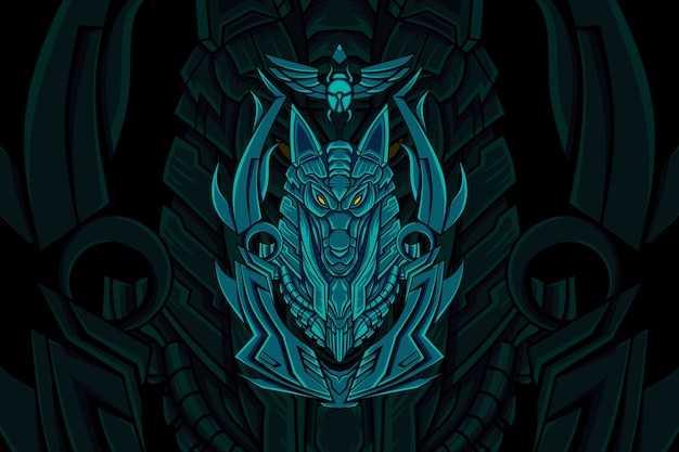 anubis illustration