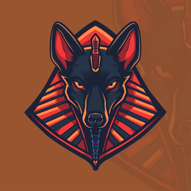 Anubis Vector Esport Logo