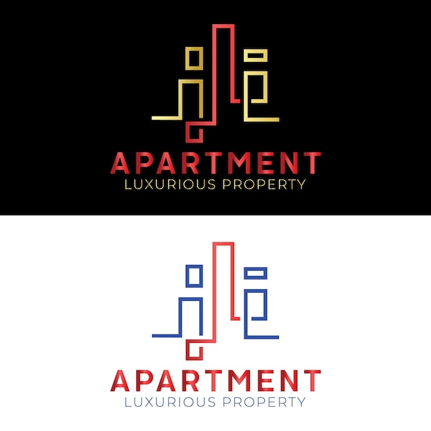 Apartment logo with the title'apartment '