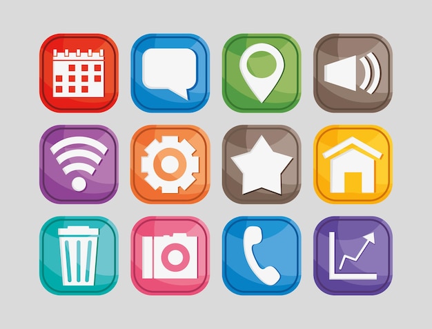 App icons set