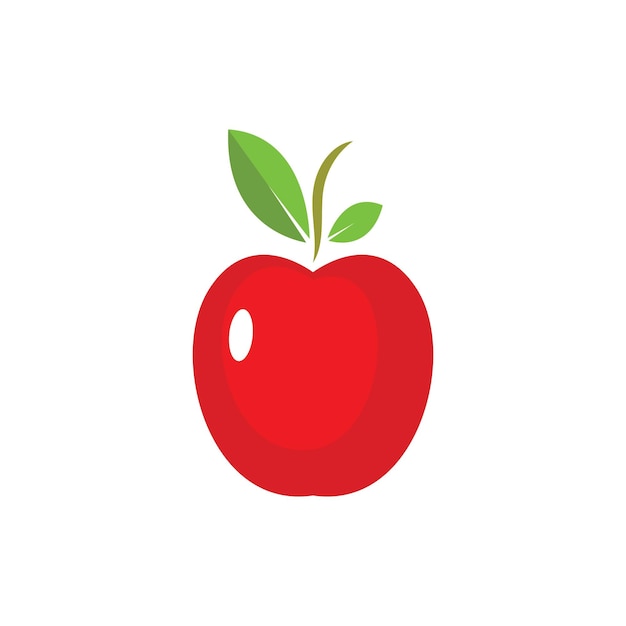 Apple logo icon vector illustration design