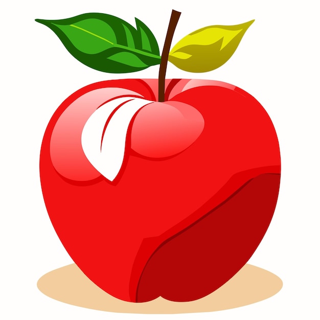 Apple Vector Illustration