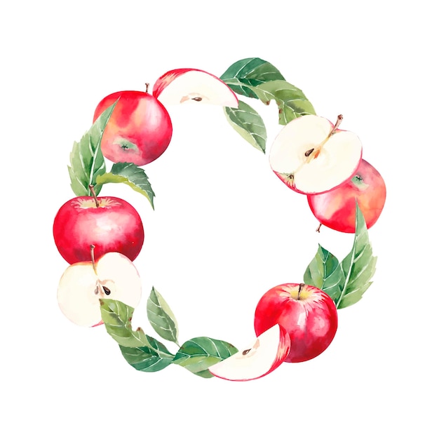 apple wreath