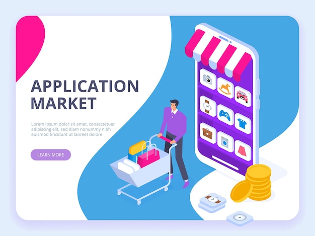 Application market concept