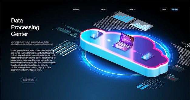 Application of Smartphone with business graph and analytics data on isometric mobile phone. Application of smartphone with business graph and analytics data on isometric laptop .