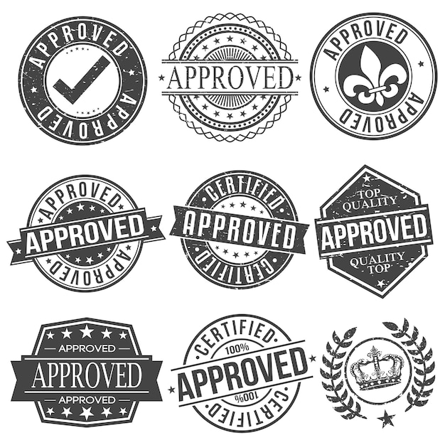 Approved Certified Warranty Top Quality Stamp Design Retro