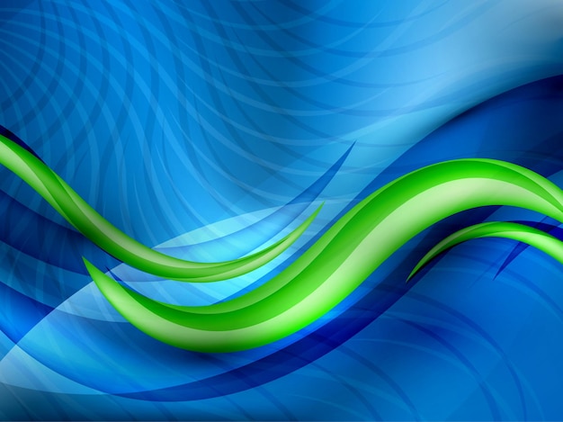 Aqua waves abstract background