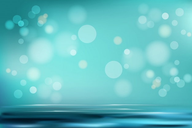 Aquamarine gradient soft abstract background realistic   illustration concept