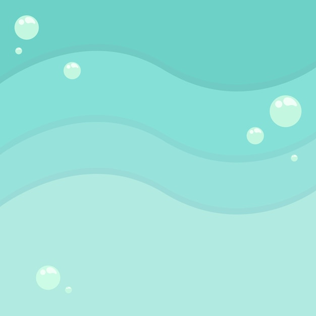 Aquatic ocean sea background vector illustration