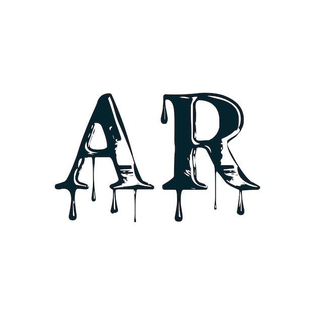 AR logo design