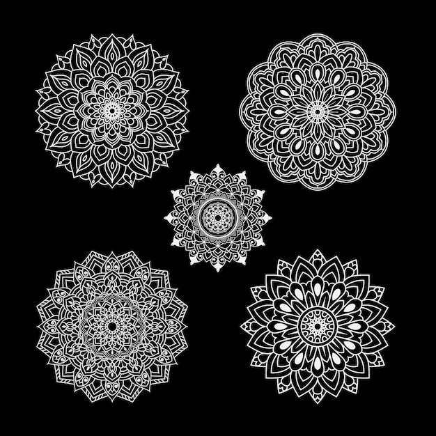 Arabesque mandala set