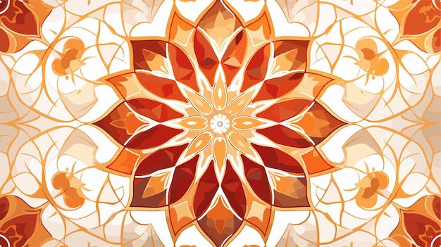 Vector arabian decorative background vector illustration