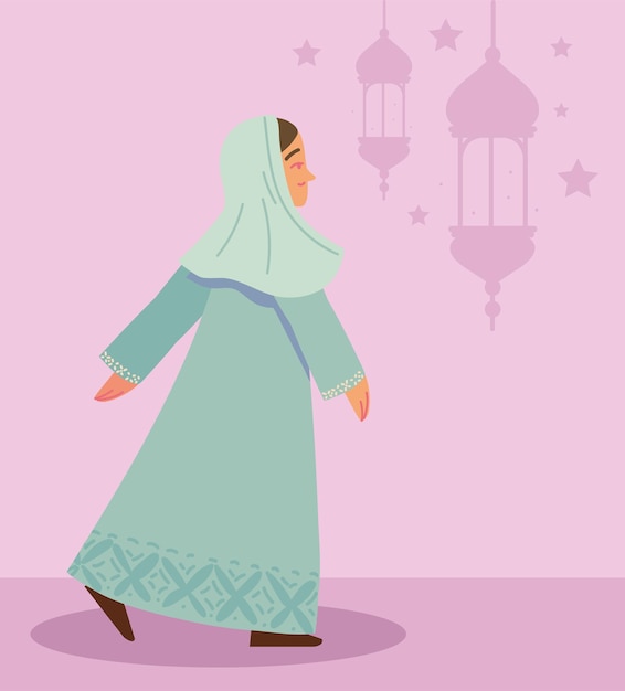 Arabic female character