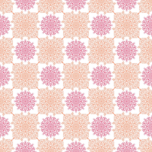 Arabic islamic indian seamless pattern