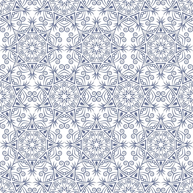 Arabic islamic indian seamless pattern