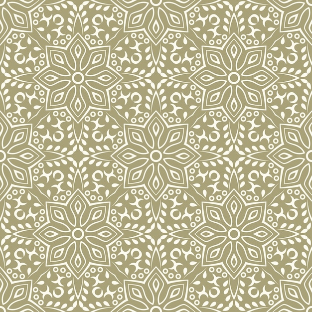 Arabic islamic indian seamless pattern