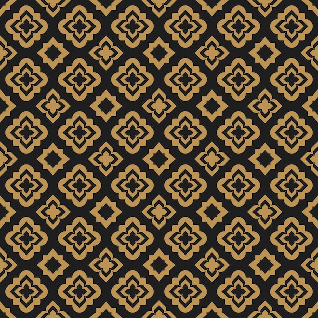 Arabic oriental abstract seamless pattern for Ramadan Kareem