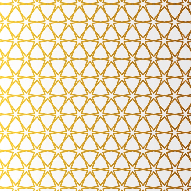 Arabic pattern gold style. Traditional arab east geometric decorative background.