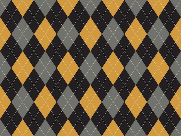 Argyle pattern seamless. Fabric texture background.