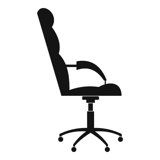 Armchairwith armrests icon Simple illustration of armchair armrests vector icon for web