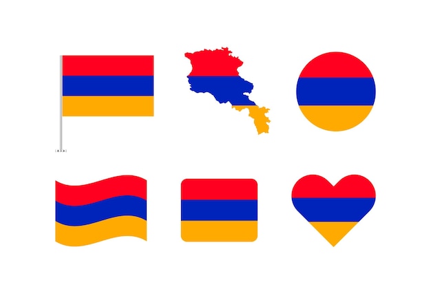 Armenia Flag Collection