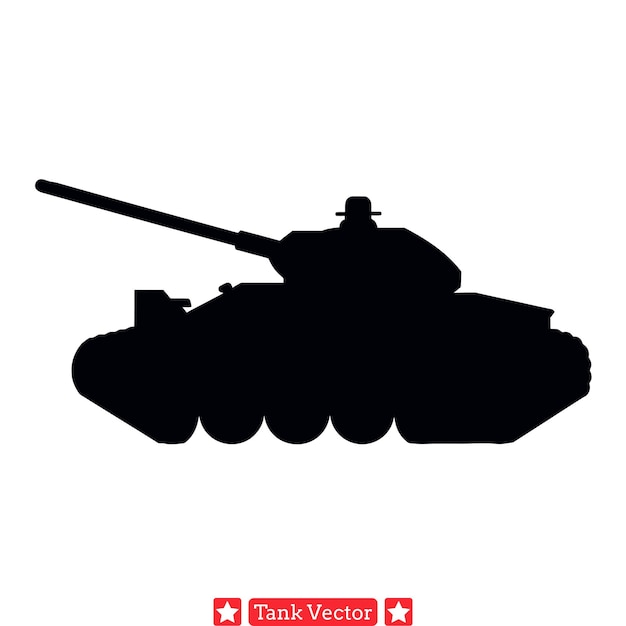 Armored Strike Force Dynamic Collection of Tank Silhouettes