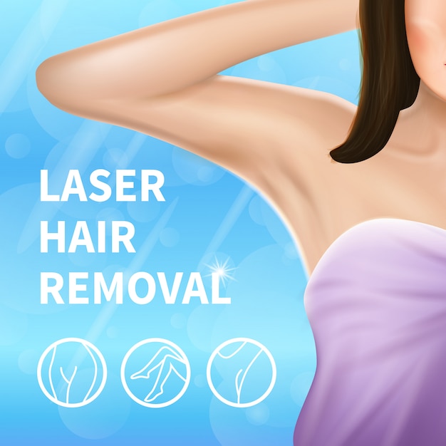 Armpit Epilation, Laser Hair Removal Procedure banner