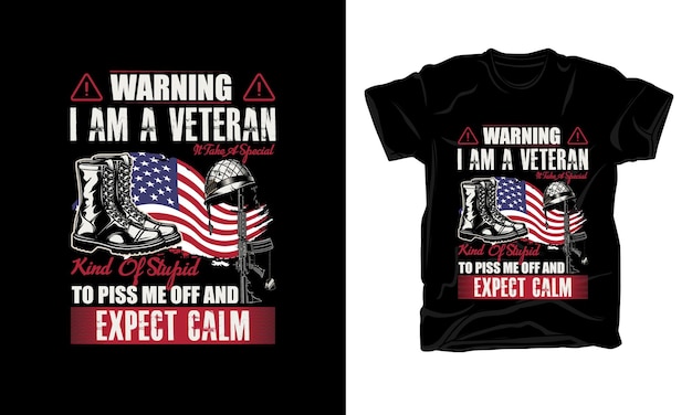 army veteran t shirt typography tshirt 2024