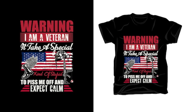 army veteran t shirt typography tshirt 2024