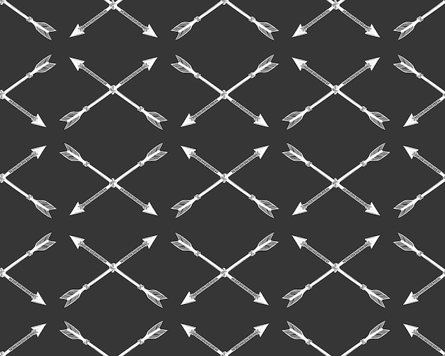 Arrows seamless pattern