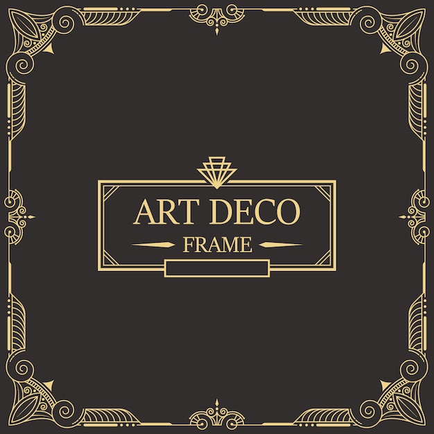 Art Deco Border and frame 26