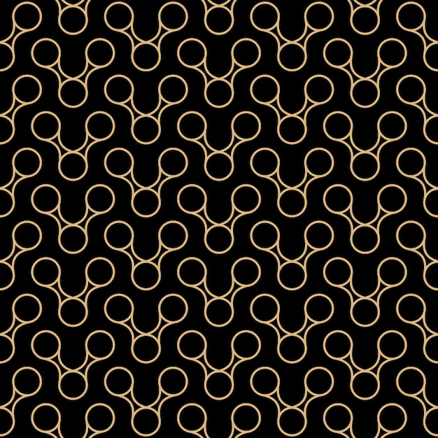 Art deco seamless pattern design