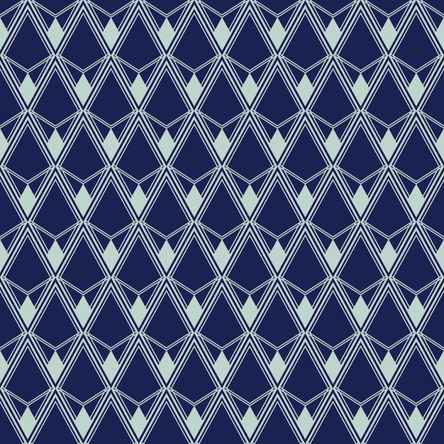 Art Deco Seamless Pattern, Geometrical Background for design, cover, textile, wallpaper, decoration in vector