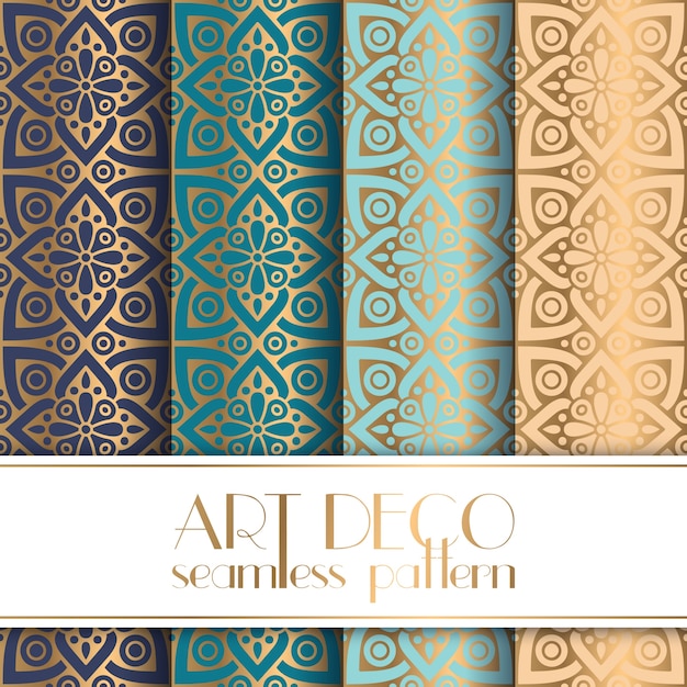 Art Deco seamless pattern