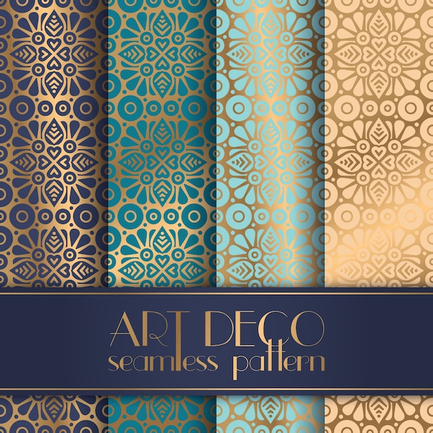 Art Deco seamless pattern