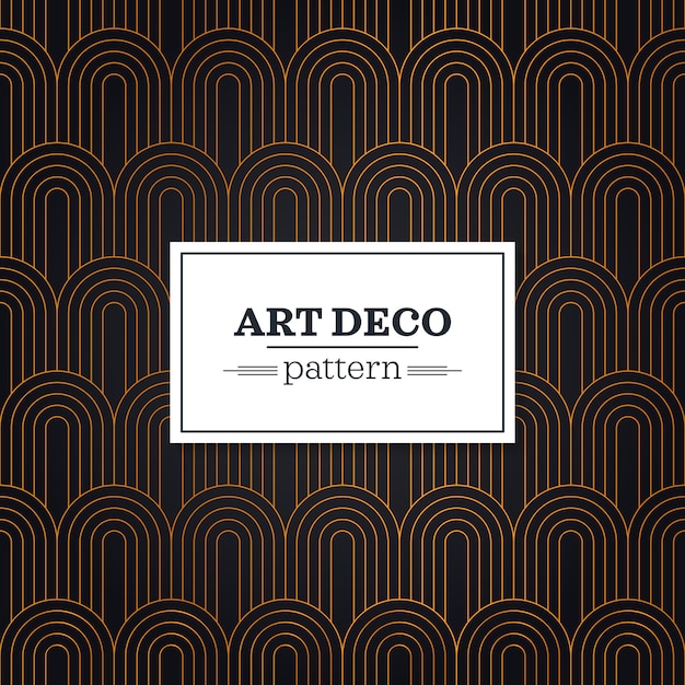 Art Deco seamless pattern