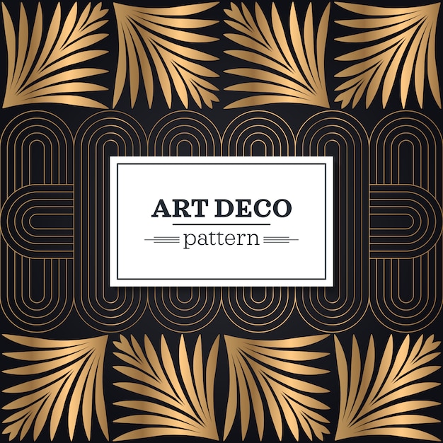 Art Deco seamless pattern