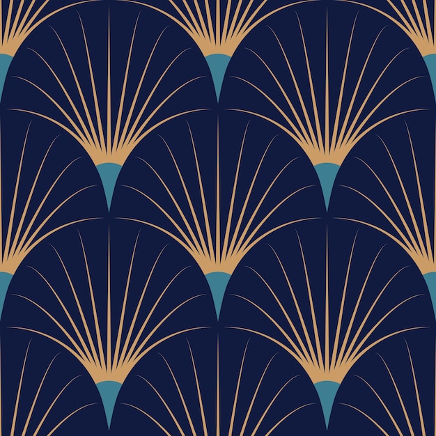 Art deco seamless pattern