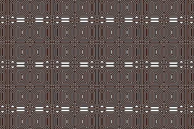 Art deco style seamless pattern design