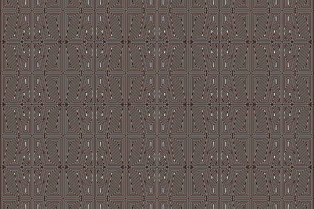 Art deco style seamless pattern design