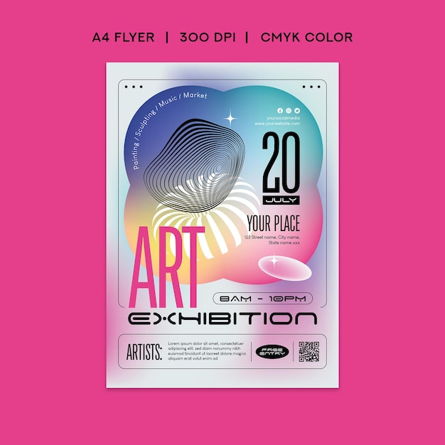 Art Exhibition Flyer